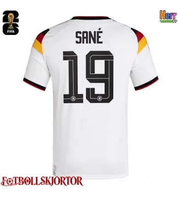 Tyskland Leroy Sane #19 Hemmatröja VM 2026 Kortärmad